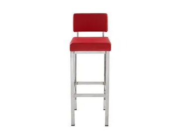 BUILDING-2 - Upholstered barstool with footrest by Vela Arredamenti - view 2